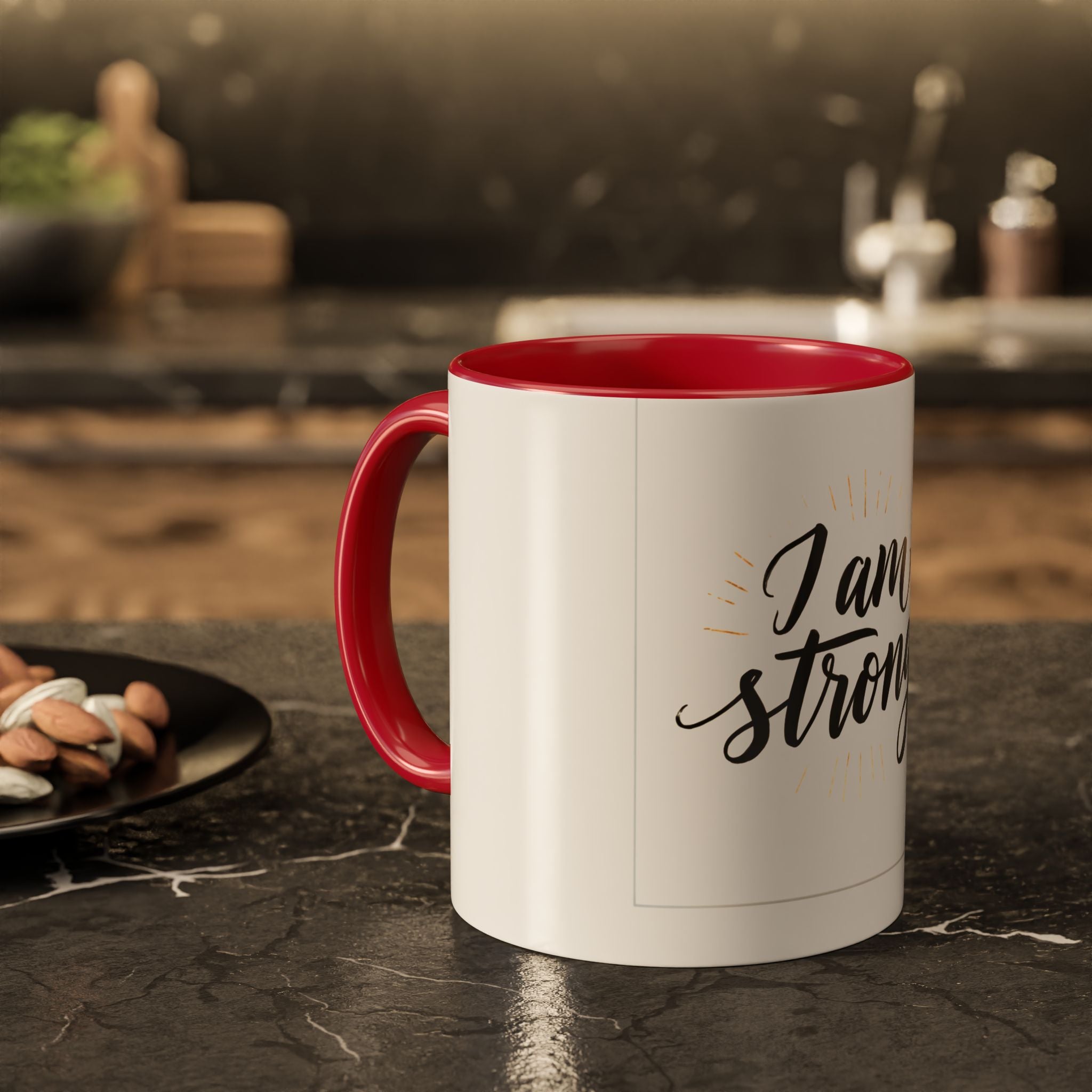 I Am Strong Inspirational Coffee Mug (11oz & 15oz)