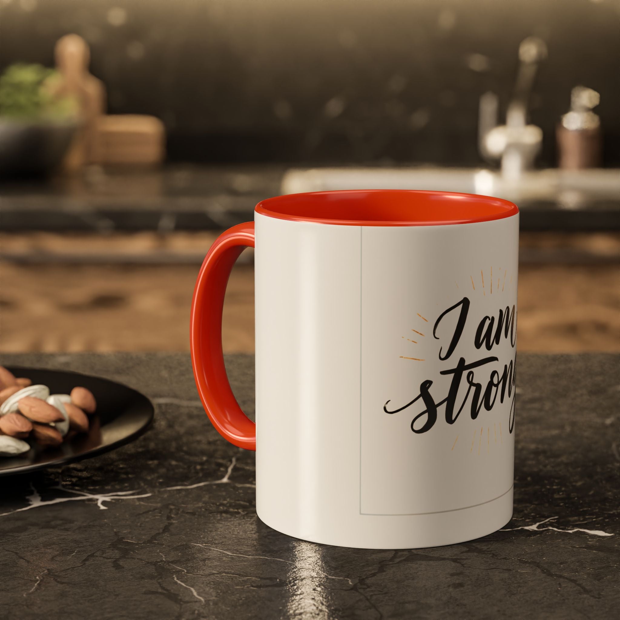 I Am Strong Inspirational Coffee Mug (11oz & 15oz)