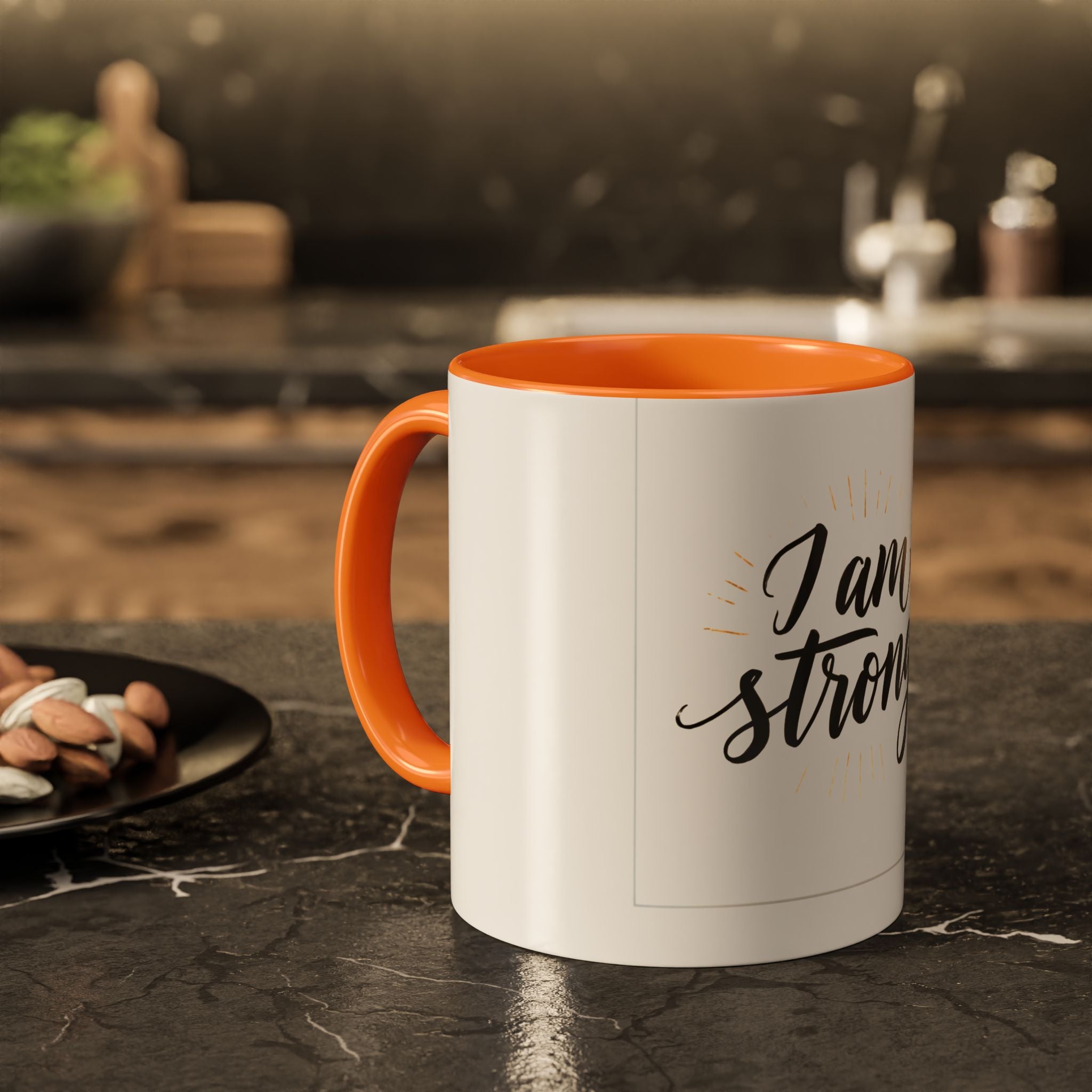 I Am Strong Inspirational Coffee Mug (11oz & 15oz)