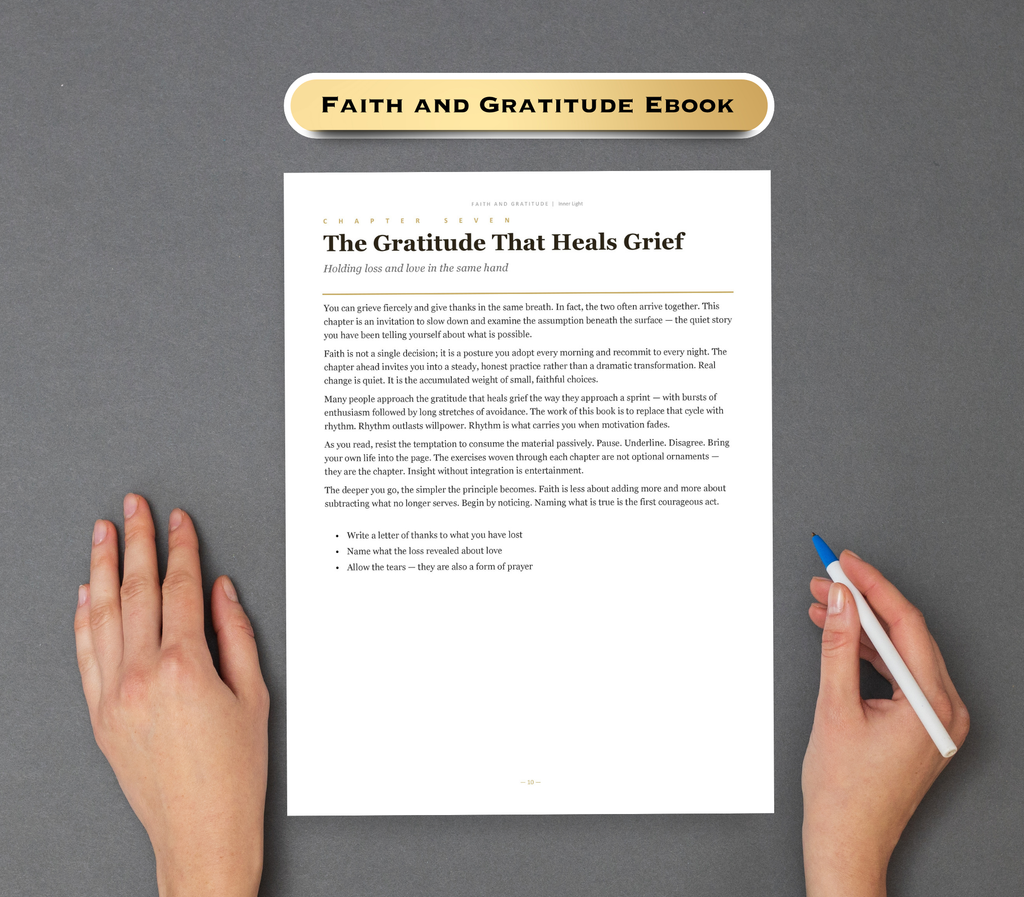 Faith and Gratitude eBook | A Guide to Spiritual Growth and Thankful Living