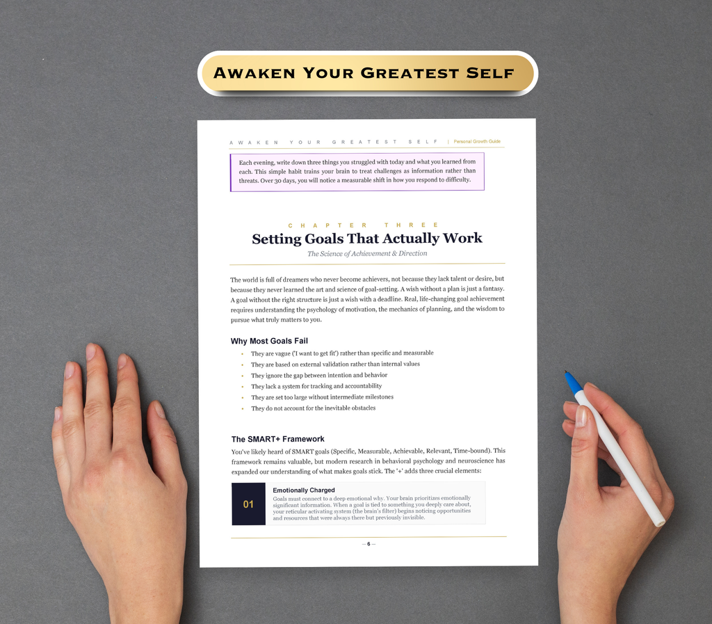 Awaken Your Greatest Self eBook | Personal Growth & amp; Self-Improvement Guide for Confidence and Purpose