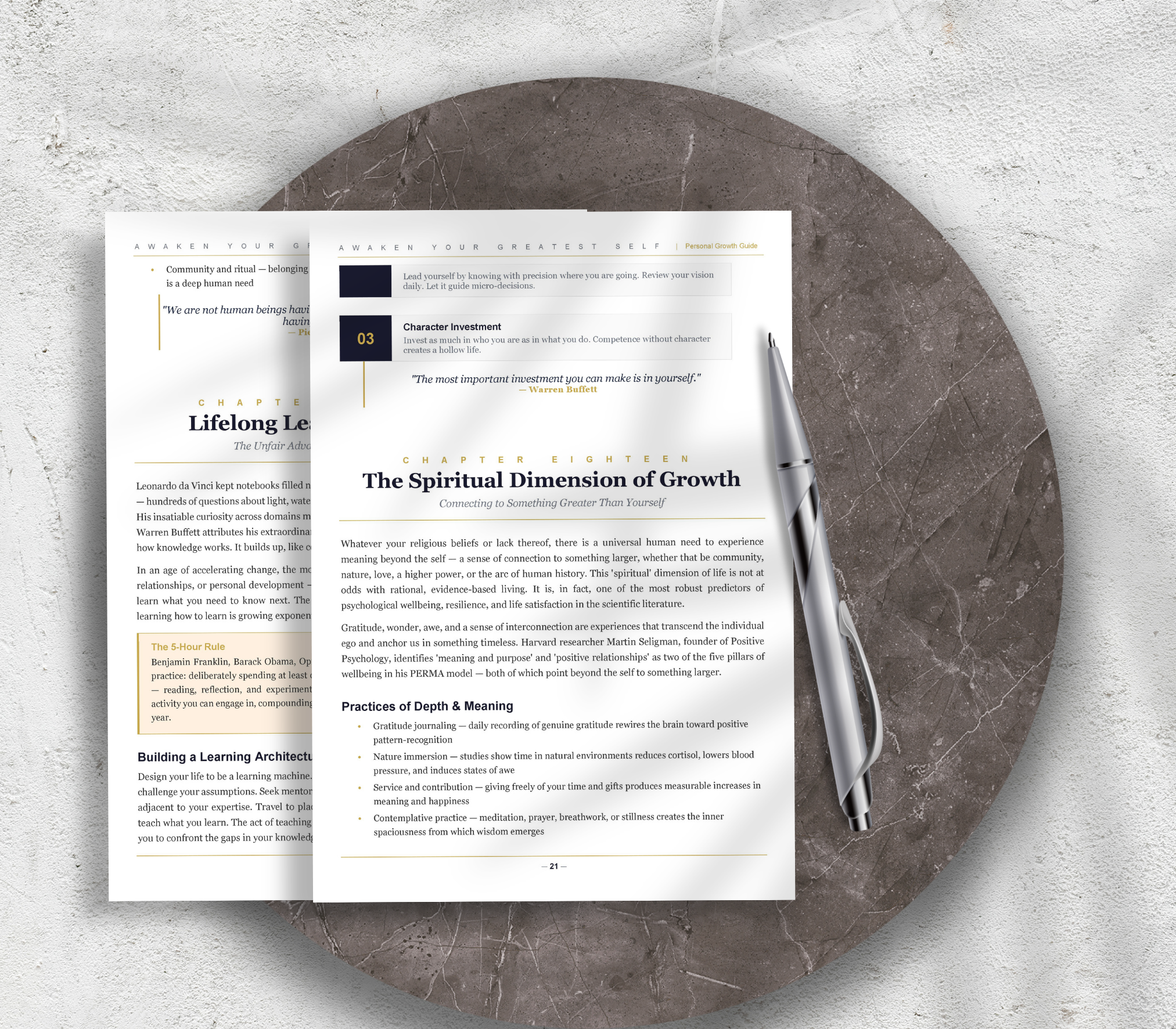 Awaken Your Greatest Self eBook | Personal Growth & amp; Self-Improvement Guide for Confidence and Purpose