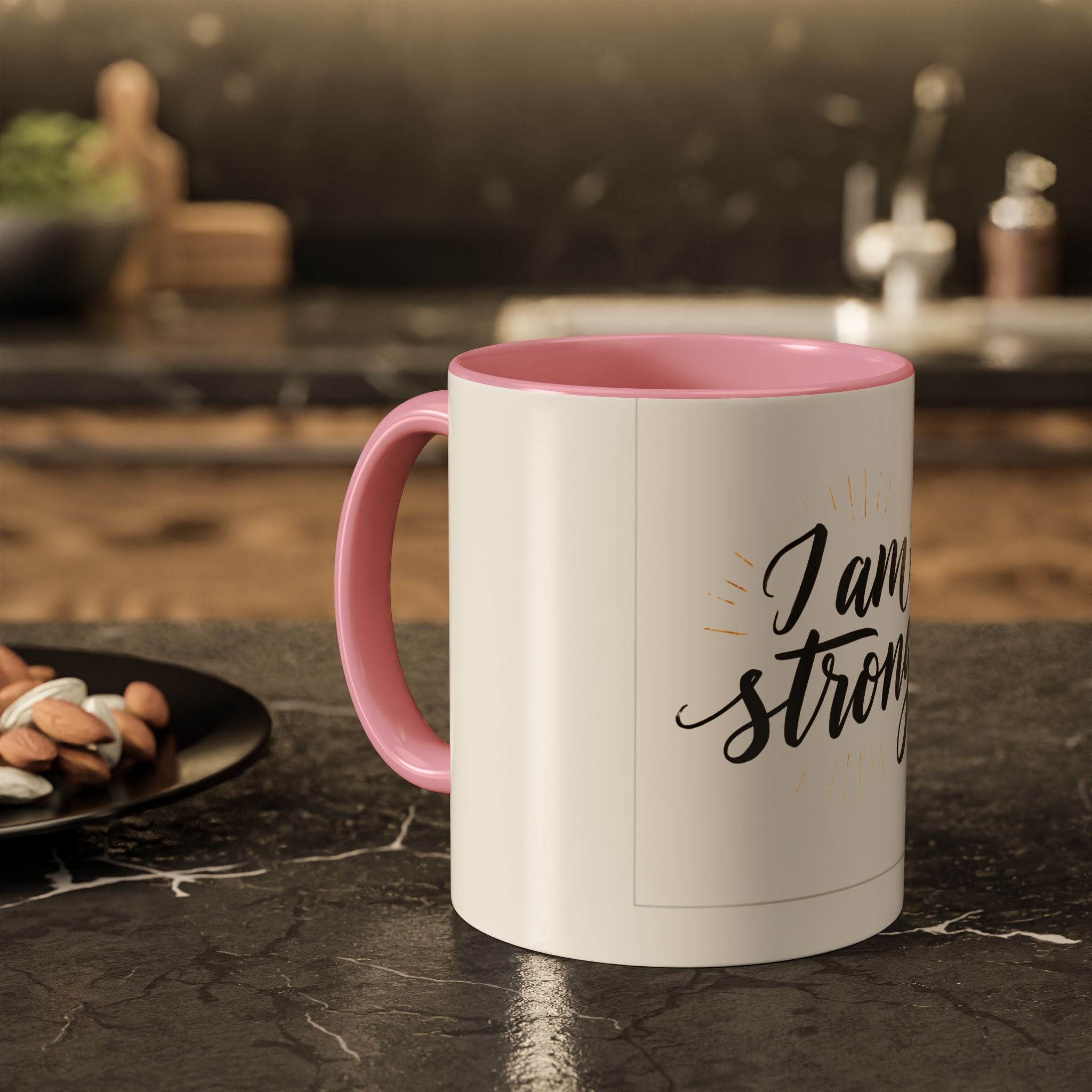 I Am Strong Inspirational Coffee Mug (11oz & 15oz)