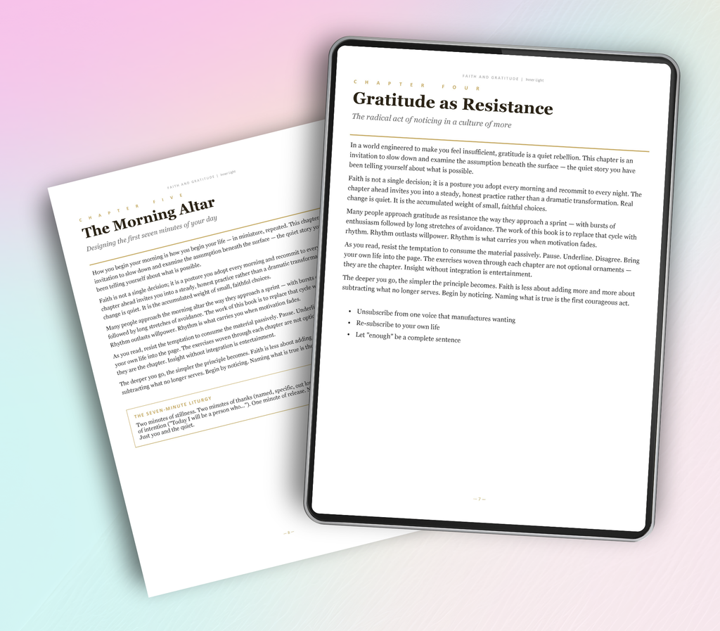 Faith and Gratitude eBook | A Guide to Spiritual Growth and Thankful Living