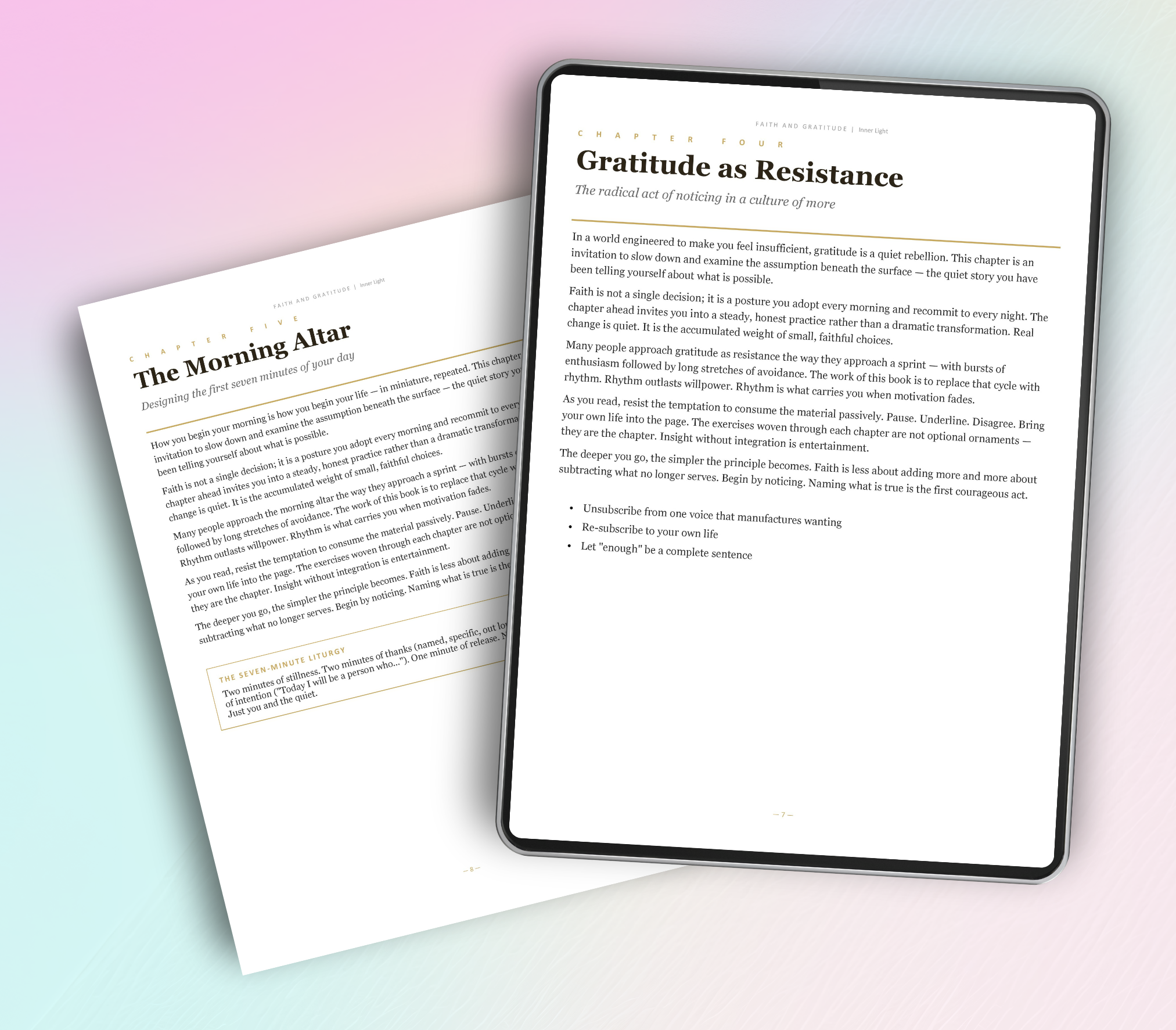 Faith and Gratitude eBook | A Guide to Spiritual Growth and Thankful Living