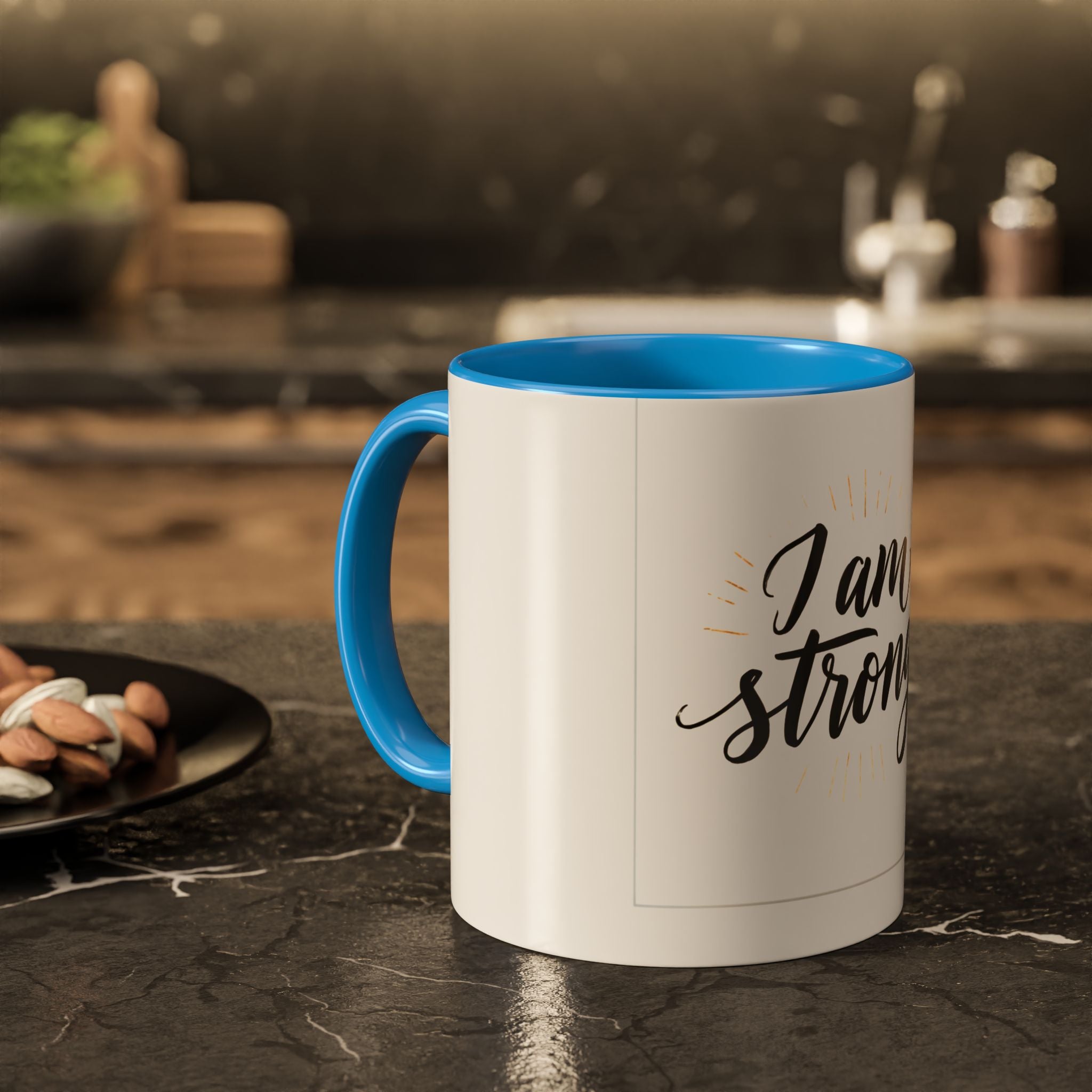 I Am Strong Inspirational Coffee Mug (11oz & 15oz)